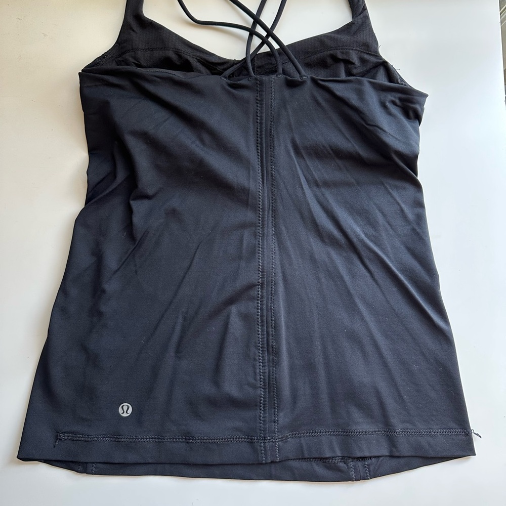 Lululemon Athletica Black Tank Top